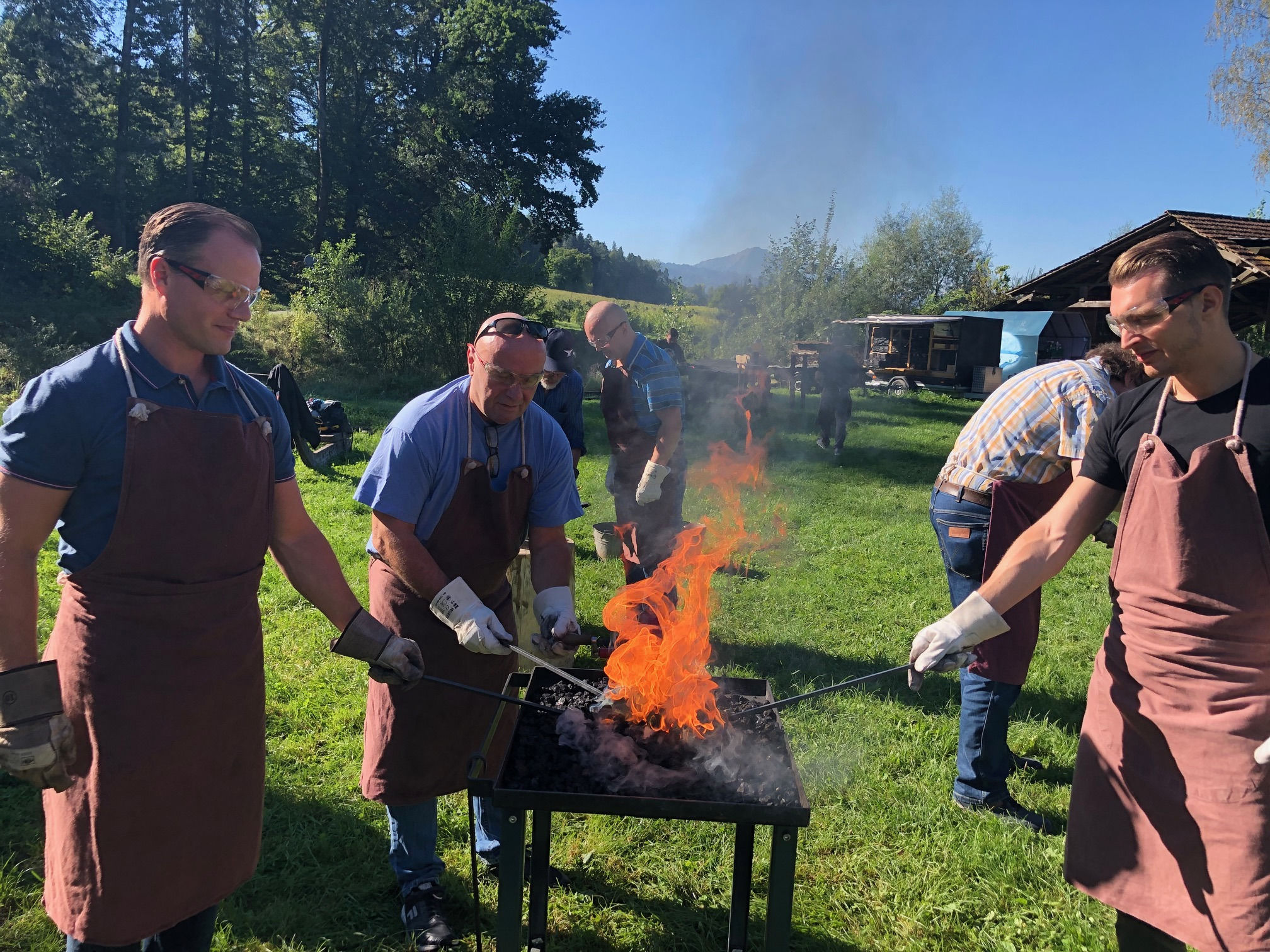 Blacksmithing events Switzerland Tourism